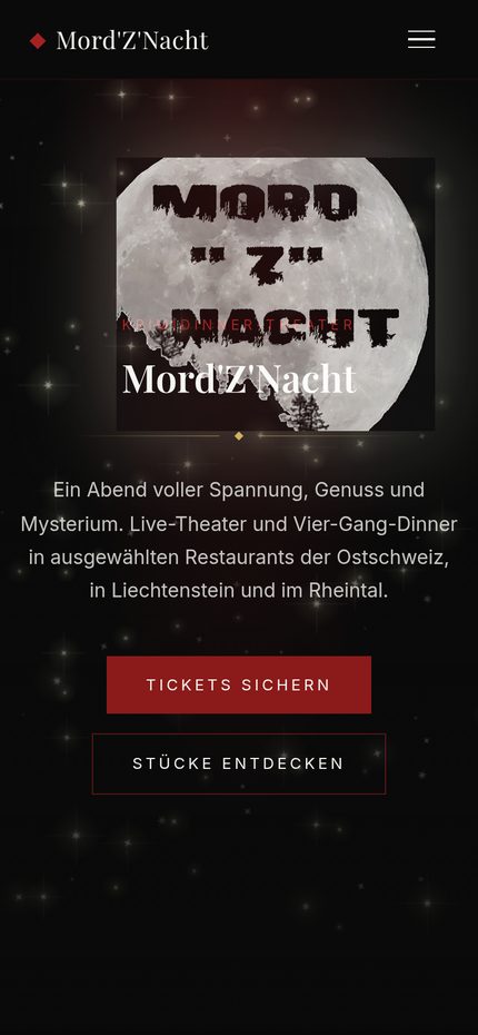 Mord'Z'Nacht auf dem Handy